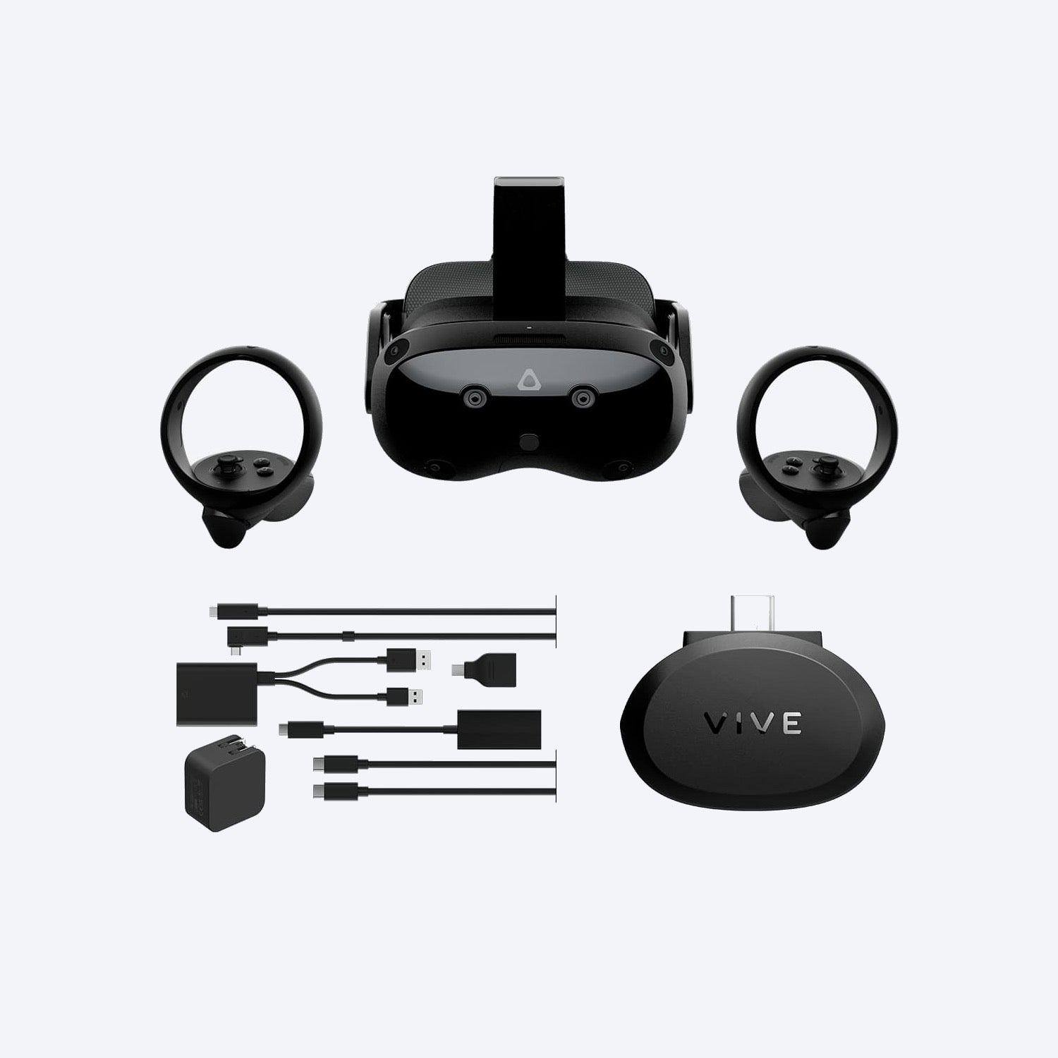 VIVE Focus Vision + Wired Streaming Kit + Facial Tracker – VIVE