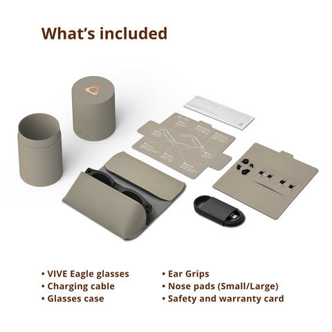 *Coming Soon* VIVE Eagle Pantos Clear Lens (Clear Brown)