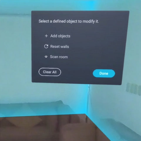 Scene understanding powered by a depth sensor lets you virtually interact with physical objects and surfaces in your environment.(7)