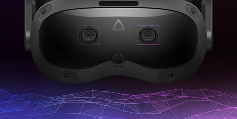 Two high-resolution cameras enable stereo color passthrough, revealing a vivid, depth-correct view of your surroundings.